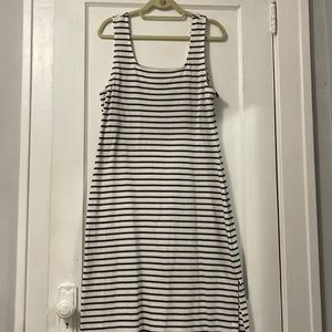 NWT Dex striped maxi dress
